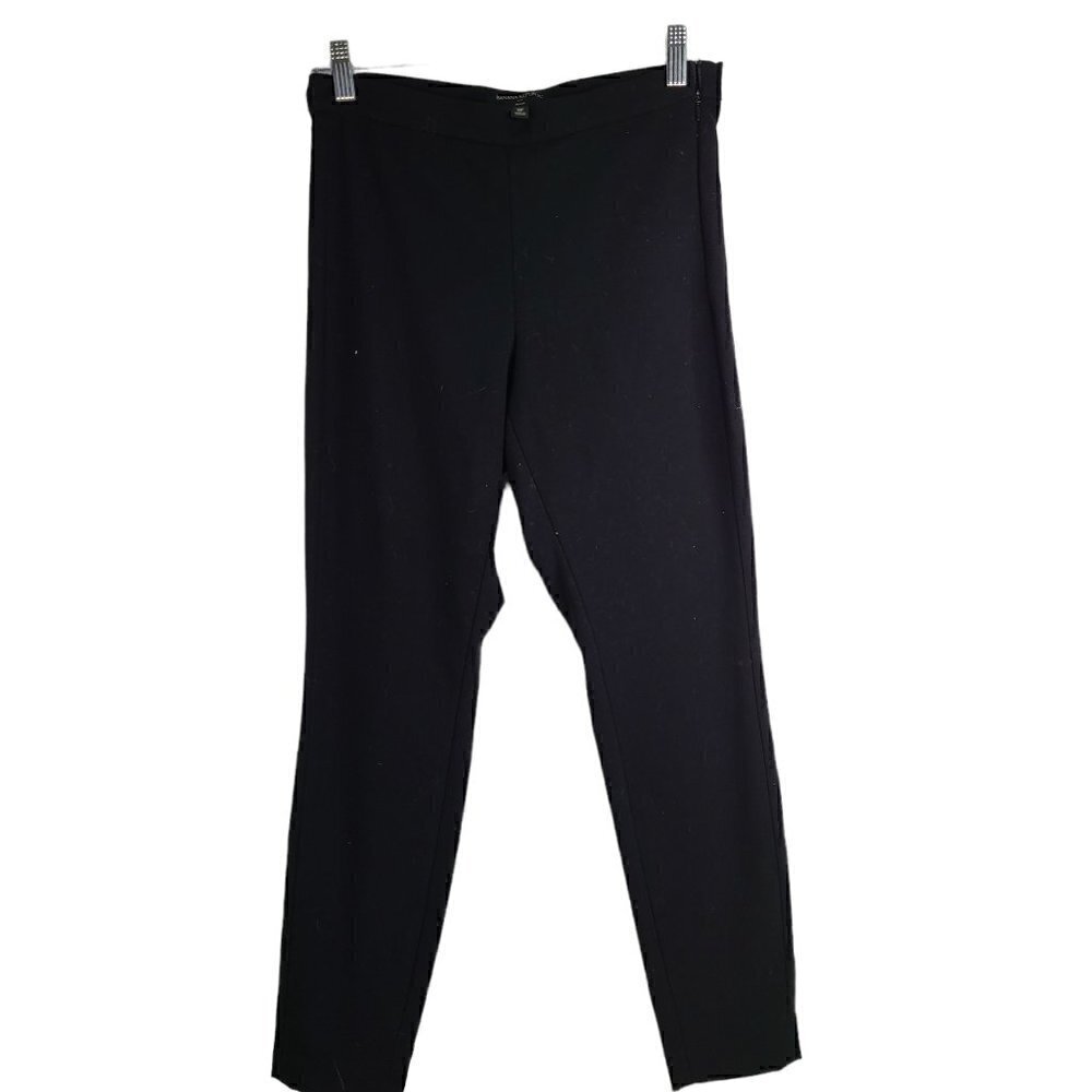 Zella Black Capri High Waist Active Workout Leggings Mesh Hem